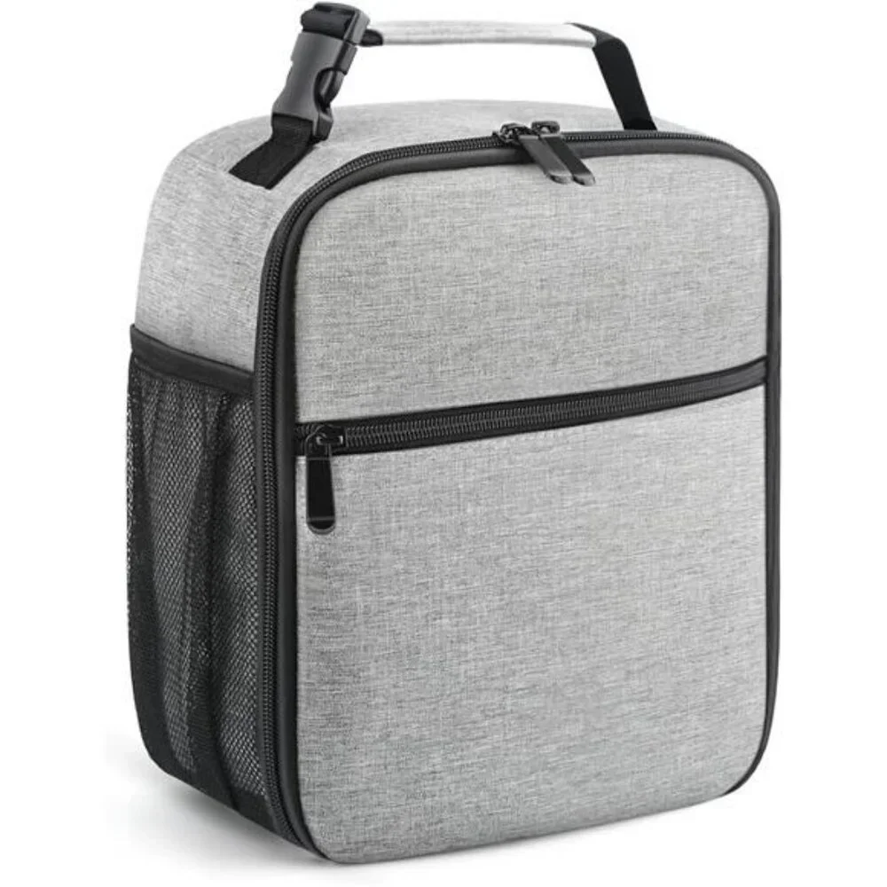 Insulated Lunch Bag Tote Reusable Waterproof Cooler Lunchbox for Work or Picnic